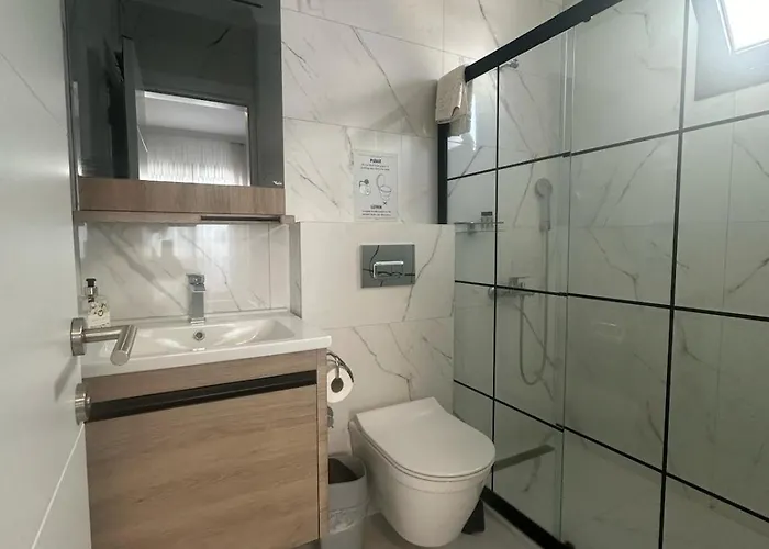 300m To 2 Bedroom Garden Floor Flat With Pool A1 - Yeni Dunya Bodrum